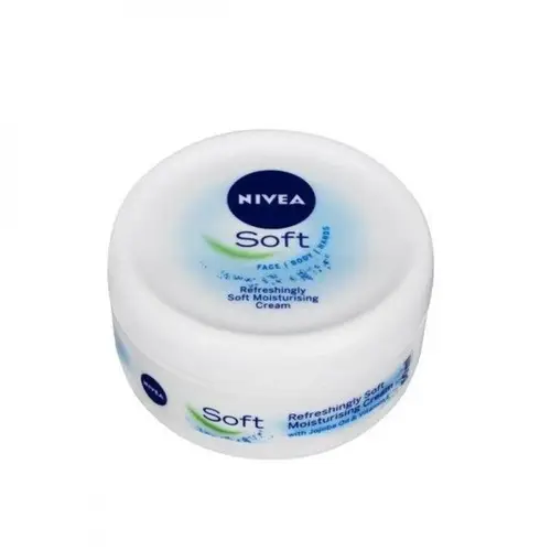 كريم مرطب ناعم ومنعش للجسم واليدين من نيفيا - 100مل NIVEA Soft & Refreshing Moisturizing Cream for Body and Hands - 100ml