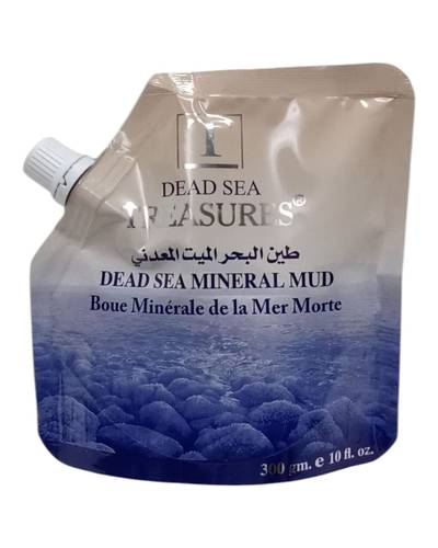 طين البحر الميت من كنوز البحر الميت - 300جم Dead Sea Mud from Dead Sea Treasures - 300g