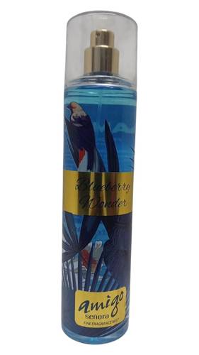بخاخ معطر جسم برائحة التوت الازرق من اميجو - 250مل Amigo Blueberry Body Mist - 250ml