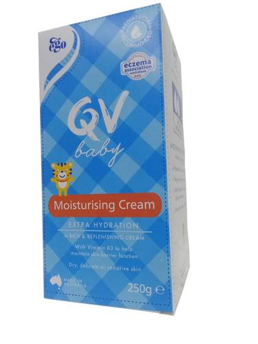 كريم ترطيب للاطفال من كيو في - 250جم QV Baby Moisturizing Cream - 250g