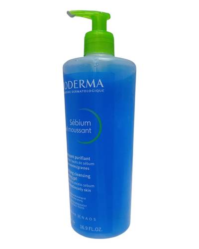 جل سبيوم لتظيف البشرة من بيودرما - 500مل Purederma Sebium Cleansing Gel - 500 ml