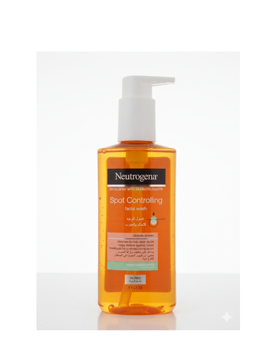 غسول للوجه للتجكم بالحبوب من نيتروجينا - 200مل  Neutrogena Acne Control Facial Wash - 200ml
