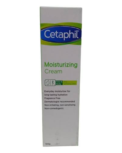 كريم ترطيب للبشرة الحساسة والعادية من سيتافيل - 100جم Cetaphil Moisturizing Cream for Sensitive and Normal Skin - 100g