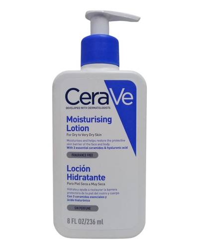 لوشن ترطيب البشرة الجافة والعادية من سيرافي - 236مل  CeraVe Moisturizing Lotion for Dry to Normal Skin - 236ml