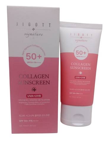 واقي شمس بالكولاجين قوة +50 من جيجوت - 70مل Gigot Collagen Sunscreen SPF 50+ - 70ml