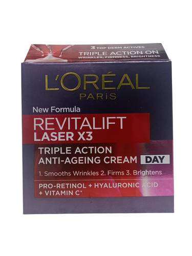 كريم مرطب نهاري مقاوم للتجاعيد والشيخوخة من لوريال - 50مل  L'Oréal Paris Revitalift Anti-Aging Day Cream - 50ml