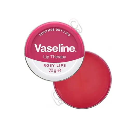 مرطب ومعالج الشفاة الوردي روز ليبس من فازلين - 20جم Vaseline Lip Therapy Rose Lips - 20g