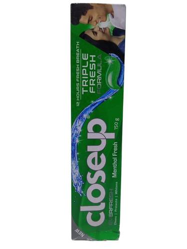 معجون اسنان انتعاش ثلاثي من كلوس اب - 150مل  Closeup Triple Fresh Toothpaste - 150ml