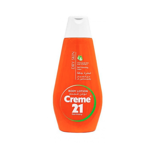 لوشن للبشرة الجافة مع الصبار من كريم 21 - 400مل Cream 21 Dry Skin Lotion with Aloe Vera - 400ml