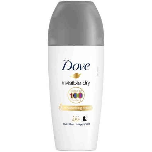 مزيل عرق رول انفيزيبل دراي من دوف - 50مل Dove Invisible Dry Roll-On Deodorant - 50ml