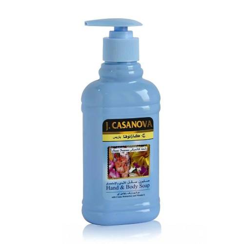 صابون غسول للستحمام رائحة كلاسيكي من جي كازانوفا باريس - 250مل J. Casanova Paris Classic Scent Body Wash Soap - 250ml