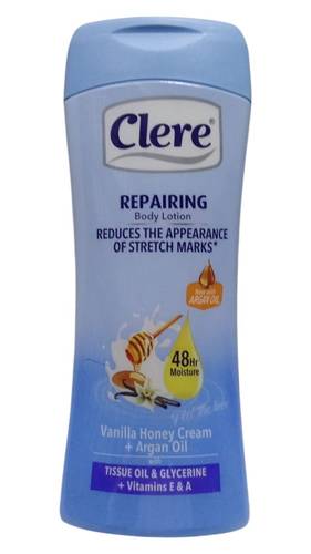 لوشن بالفانيليا والعسل والارغان لترطيب وتنعيم الجسم من كلير - 400مل Clear Vanilla, Honey & Argan Moisturizing & Softening Body Lotion - 400ml