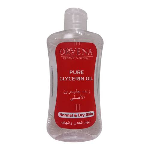 زيت الجلسرين الاصلي للبشرة العادية والجافة من اورفينا - 200مل  Orvena Original Glycerin Oil for Normal and Dry Skin - 200ml
