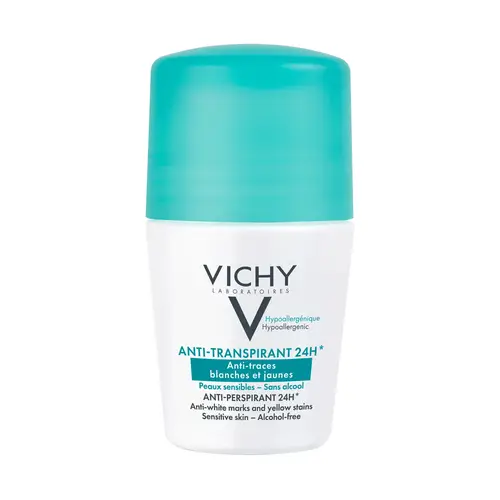 مزيل عرق رول من فيتشي - 50مل Vichy Roll-On Deodorant - 50ml