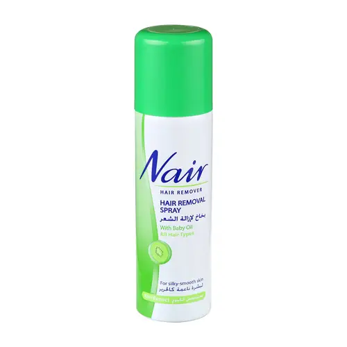 بخاخ مزيل الشعر بمستخلص الكيوي من نير - 200مل  Nair Hair Removal Spray with Kiwi Extract - 200ml