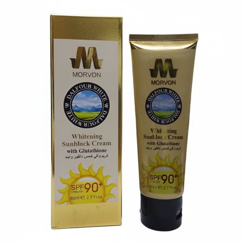 كريم واقي شمس دالفور وايت بقوة SPF +90 من مورفون - 80 مل