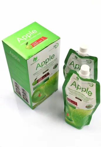كريم صبغة الشعر بالتفاح خالي من الامونيا بني غامق من سعادة بيوتي - 500مل + 500مل  Saadeh Beauty Apple Ammonia-Free Hair Dye Cream Dark Brown - 500ml + 500ml