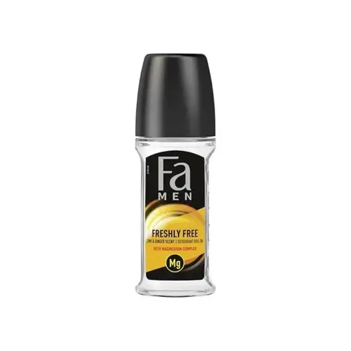 مزيل عرق رول فريشلي فري بالليمون من فا - 50مل Fa Freshly Free Lemon Roll-On Deodorant - 50ml