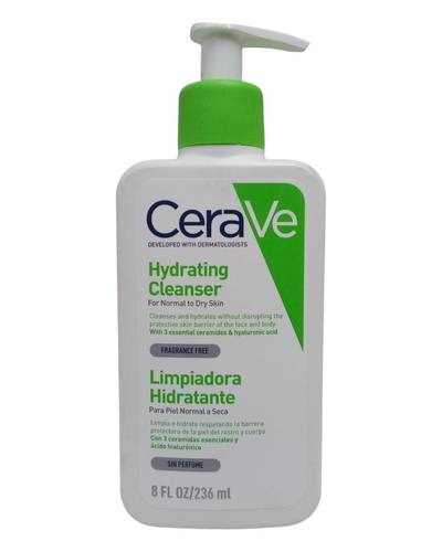 كريم مرطب ومنظف رغوي للبشرة من سيرافي - 236مل  CeraVe Foaming Cleanser Moisturizing Cream - 236ml