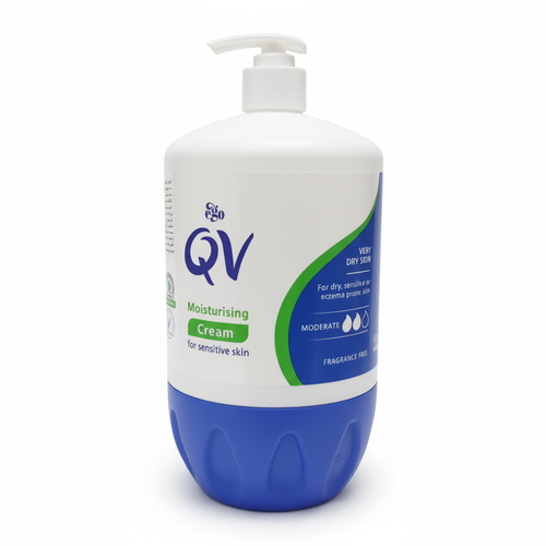 لوشن كريم ترطيب الجسم من كيو في - 1050جم QV Moisturizing Body Lotion Cream - 1000g