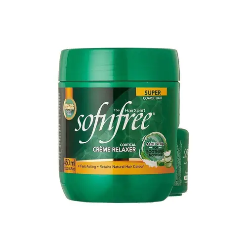 فرد شعر بالصبار  سوبر من سوفن فري - 450مل Sofn' Free Aloe Vera Hair Straightener - 450ml