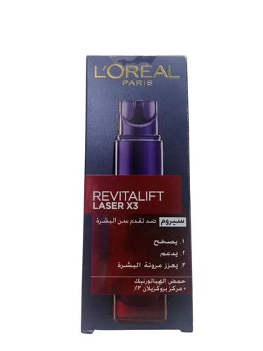 سيروم ضد الشيخوخة وتقدم سن البشرة من لوريال - 30 مل  L'Oréal Paris Revitalift Anti-Aging Serum - 30 ml