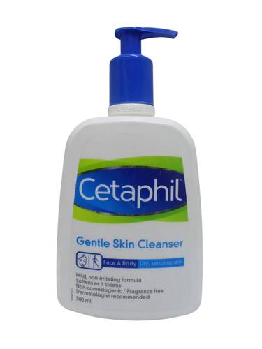 منظف لطيف للبشرة الجافة والحساسة من سيتافيل - 500 مل Cetaphil Gentle Cleanser for Dry and Sensitive Skin - 500ml