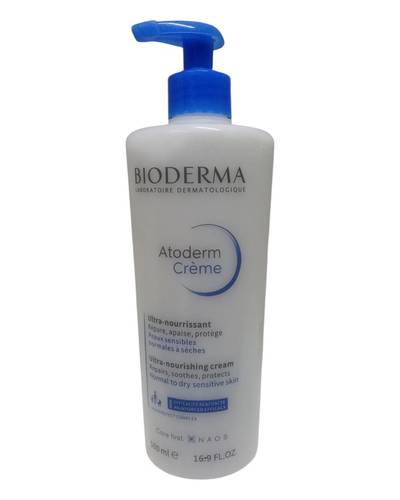 كريم اتوديرم مرطب يومي للجسم من بيودرما - 500مل Bioderma Atoderm Daily Moisturizing Body Cream - 500ml