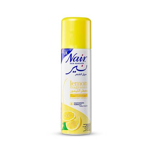 بخاخ مزيل للشعر بعطر الليمون من نبر - 200مل Naber Lemon Scented Hair Remover Spray - 200ml
