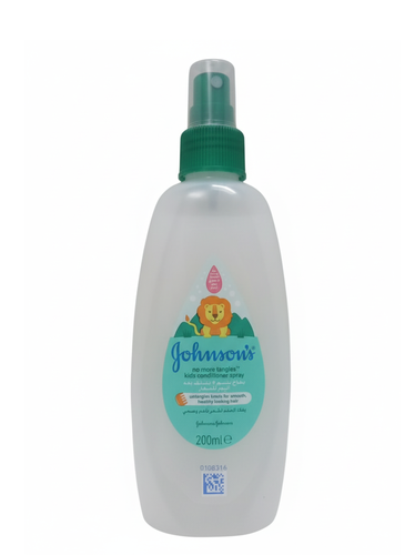 بخاخ بسلم للشعر لا تشابك بعد اليوم للاطفال من جونسون- 200مل    Johnson's No More Tangles Kids Hair Spray - 200ml