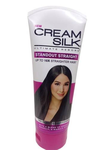بلسم كريم للشعر للحصول على شعر ناعم ومستقيم من كريم سيلك الفلبيني - 180مل  Cream Silk Filipino Hair Cream Conditioner for Smooth and Straight Hair - 180ml