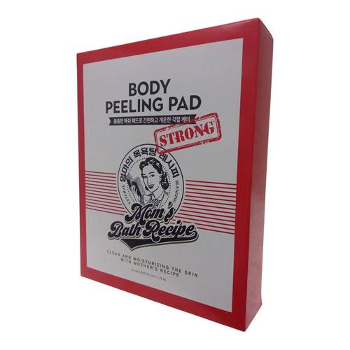 ليفة تقشير الجسم الكورية احمر من مومز باث ريسبي - 25 مل Mom's Bath  Recipe Read Korean Body Scrub Loofah - 25ml