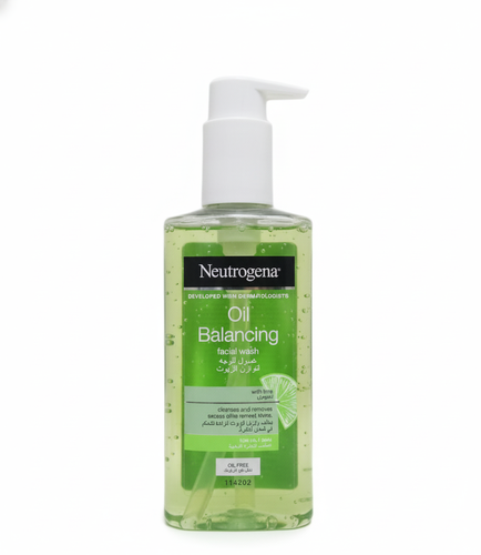غسول للوجه لتوازن الزيوت بالليمون من نيتروجينا - 200مل Neutrogena Oil Balancing Lemon Facial Wash - 200ml
