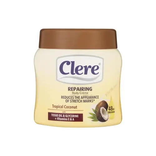 كريم مرطب للجسم بجوز الهند الاستوائي من كلير - 500مل Clear Tropical Coconut Moisturizing Body Cream - 500ml