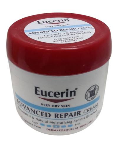 كريم العناية المتقدمة بدون رائحة من يوسرين - 454جم     Eucerin Advanced Care Fragrance Free Cream - 454g