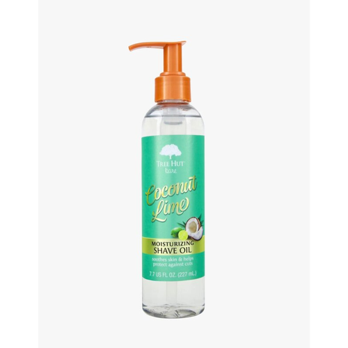 زيت الحلاقة المرطب بجوز الهند والليمون من تري هت - 227مل Tree Hut Coconut & Lemon Moisturizing Shave Oil - 227ml
