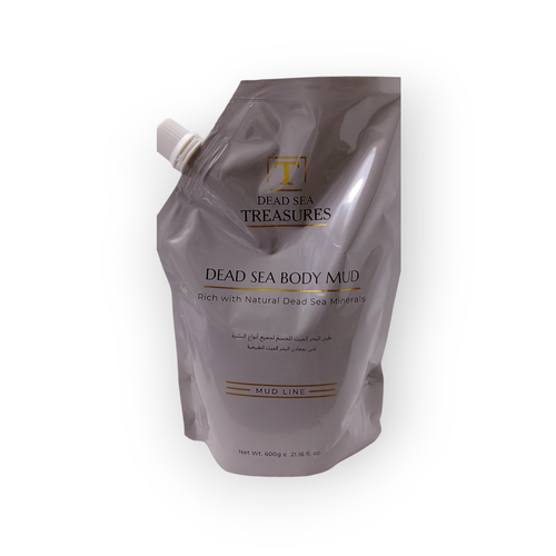 طين البحر الميت من كنوز البحر الميت - 600جم Dead Sea Mud from Dead Sea Treasures - 600g
