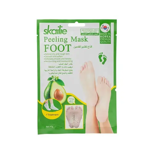 قناع تقشير القدمين بالافوكادو من سكايلي - 40جم Skyly Avocado Foot Peeling Mask - 40g