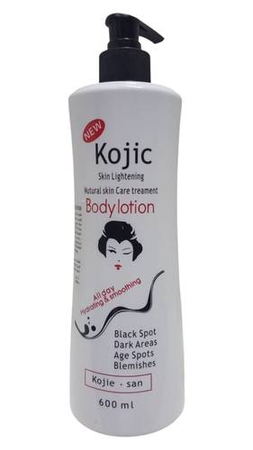بوشن تبييض الجسم بحمض الكوجيك من جوانجينج بيوتي - 600مل  Guangjing Beauty Kojic Acid Whitening Body Lotion - 600ml