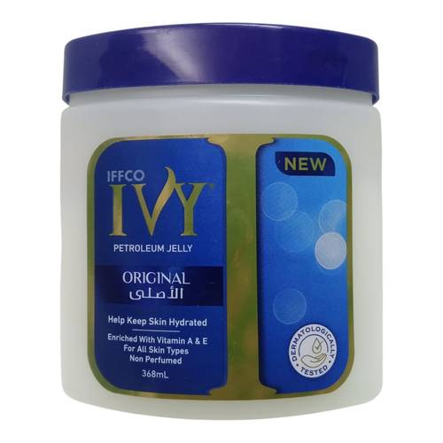 جيلي بتروليم نقي الاصلي من ايفي - 368مل  Ivy Pure Petroleum Jelly Original - 368ml