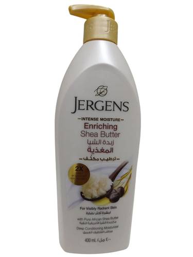 زبدة الشيا المغذية لترطيب البشرة من جرجينز - 400مل Jergens Shea Butter Nourishing Moisturizing Body Lotion - 400ml