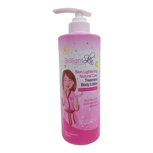 لوشن تبييض الجسم والعناية الطبيعية من بريلنت -600مل Brilliant Natural Whitening Body Lotion - 600ml