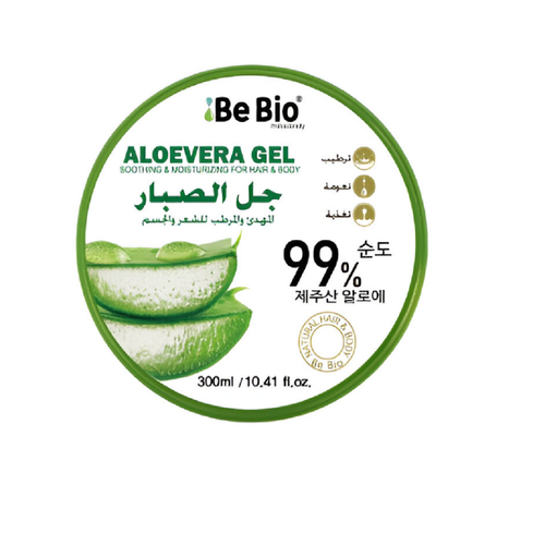 جل الصبار المهدئ و المرطب للشعر و الجسم 99% من بي بايو - 300مل