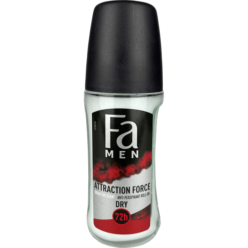 مزيل عرق رول اتركشن فورس من فا - 50مل Fa Roll-On Deodorant Attraction Force - 50ml