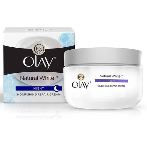 كريم ليلي لاشراقة متكاملة بخلاصة التوت من اولاي - 50جم Olay Total Radiance Night Cream with Raspberry Extract - 50g