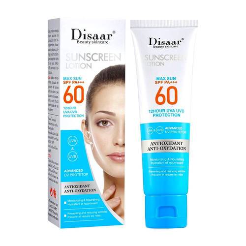 لوشن واقي شمس بعامل حماية +SPF60 من ديسار - 50 مل  Disaar Sunscreen Lotion SPF60+ - 50ml