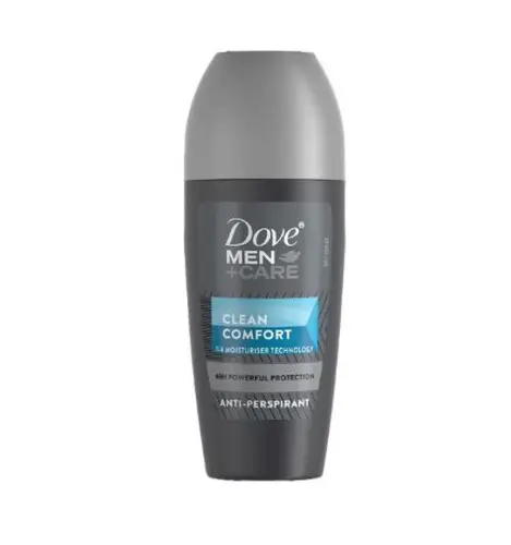 مزيل عرق رول كلين كمفورت من دوف -50مل  Dove Clean Comfort Roll-On Deodorant - 50ml