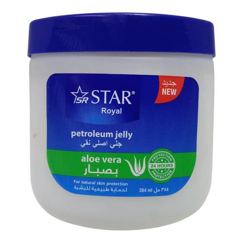 جلي اصلي نقي بالصبار من ستار رويال - 384مل  Star Royal Pure Original Jelly with Aloe Vera - 384ml