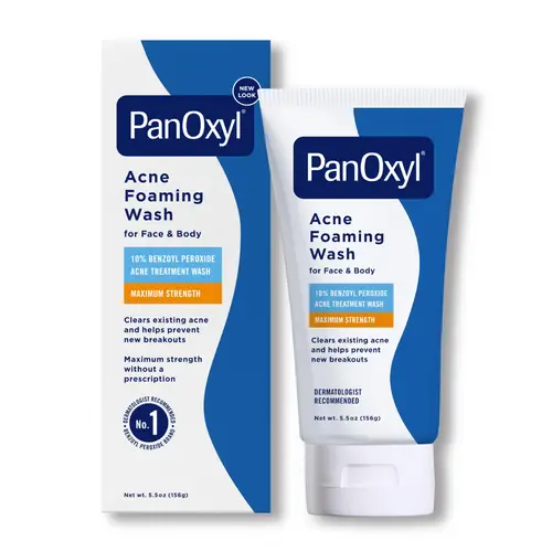بانوكسويل غسول رغوي لحب الشباب والبثور للوجه والجسم - 156جم  Panoxwell Acne and Pimple Foaming Wash for Face and Body - 156g