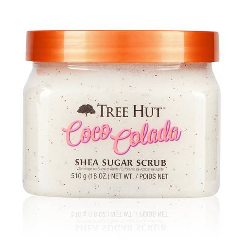 مقشر الجسم بالسكر والشيا و كوكو كولادا من تري هت - 510جم  Tree Hut Shea Sugar & Coco Colada Body Scrub - 510g